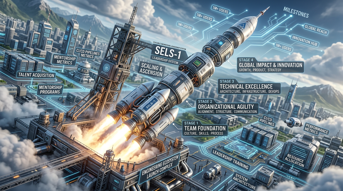 Engineering Leadership Playbook: Build Systems That Scale 🚀 #EngineeringLeadership #SystemDesign #TechLeadership