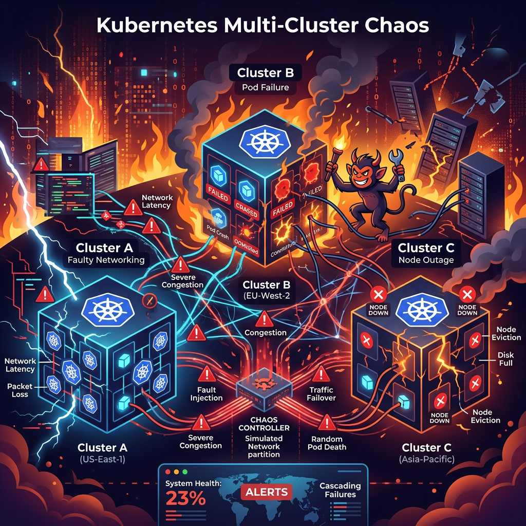 The Kubernetes Multi-Cluster Nightmare Every Platform Team Eventually Faces #Kubernetes #DevOps #PlatformEngineering #CloudNative #SRE