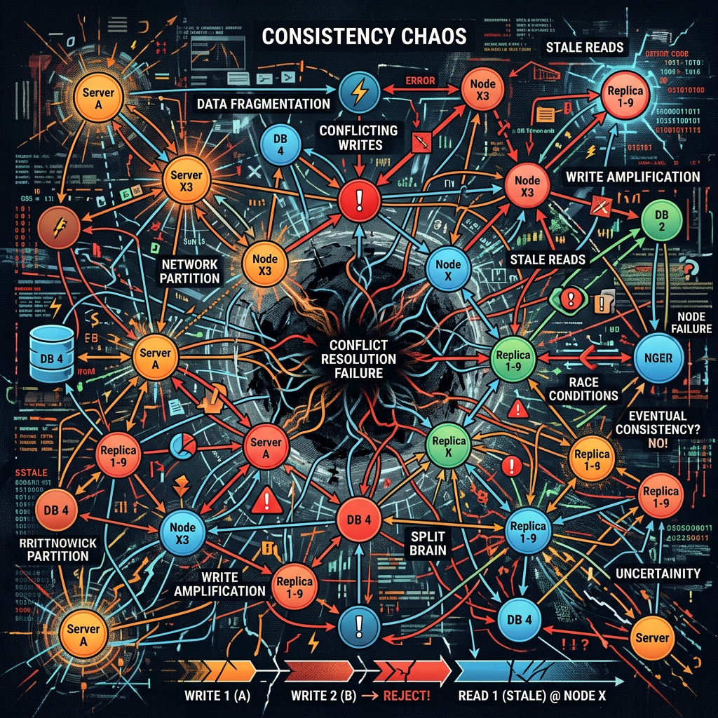🔥 The Distributed Data Consistency Crisis: Why Most Systems Fail at Scale (And How Elite Engineers Prevent Catastrophe) #SystemDesign #DistributedSystems #Microservices #SoftwareArchitecture
